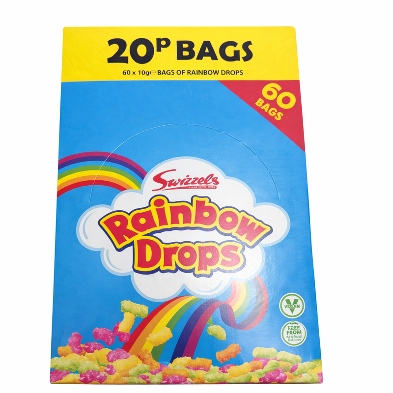 Rainbow Drops – Box of 60 x 10g Bags