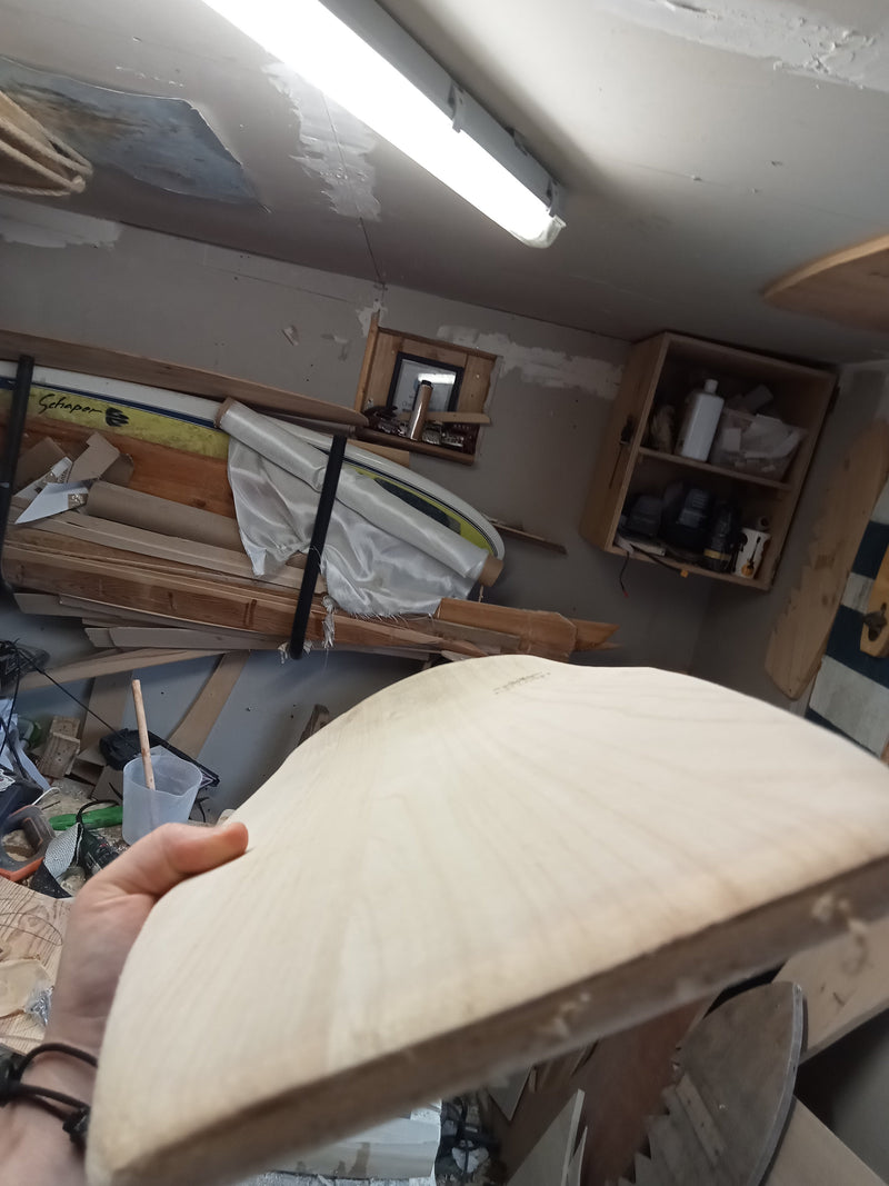 Reef Rider Bellyboard - Handcrafted Paulownia Excellence