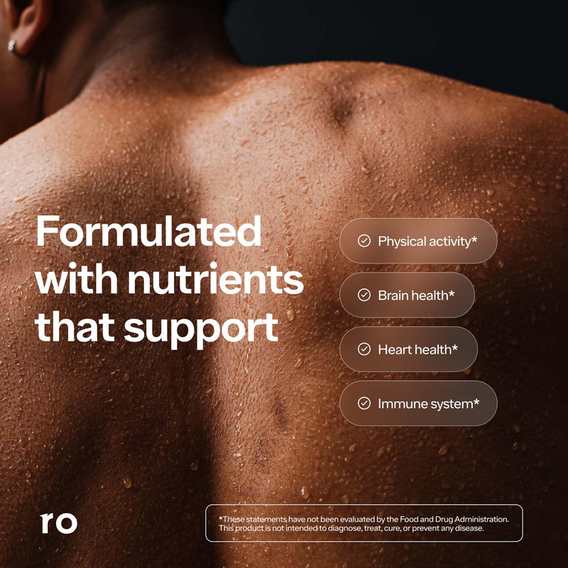 Ro Daily Multivitamin for Men | 30-Day Supply with 23 Key Nutrients for Heart, Brain & Immune Support