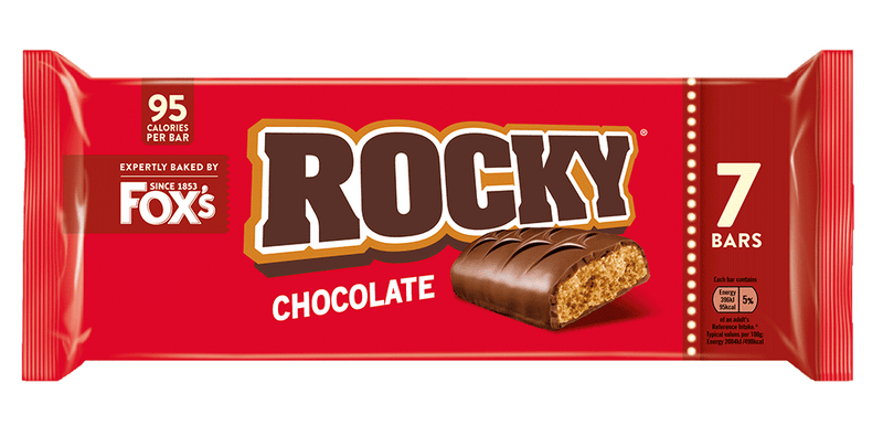 36 x Foxs Rocky Chocolate 7pk - 7 PACK