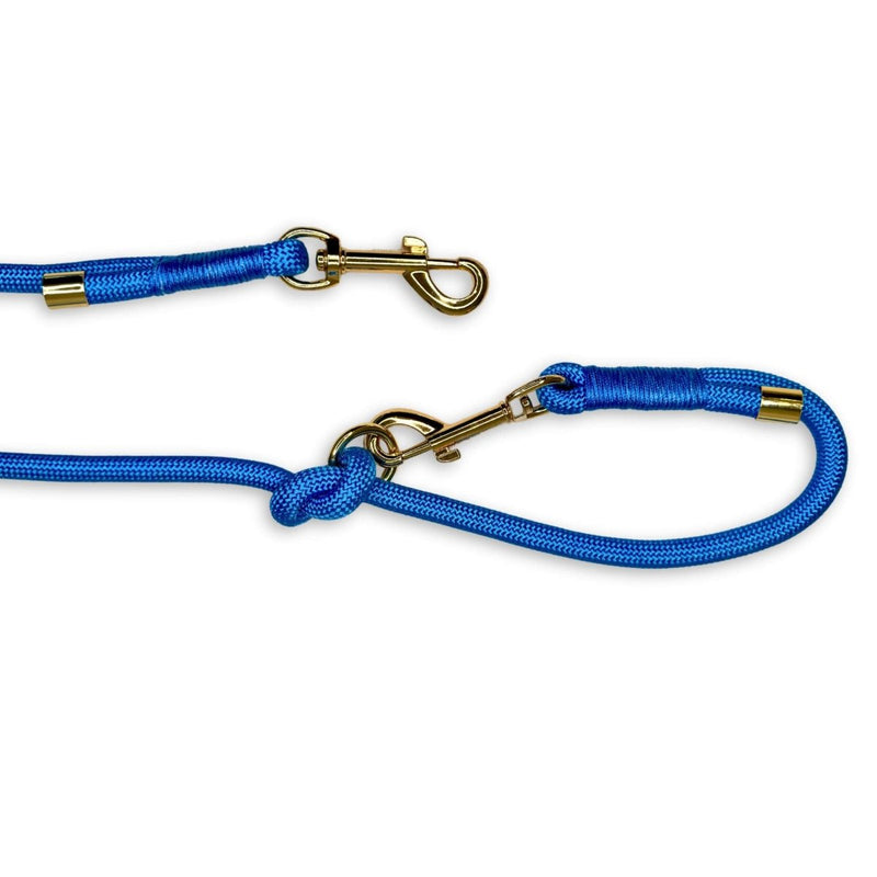PupClub Dog 5ft Rope Lead - Blue