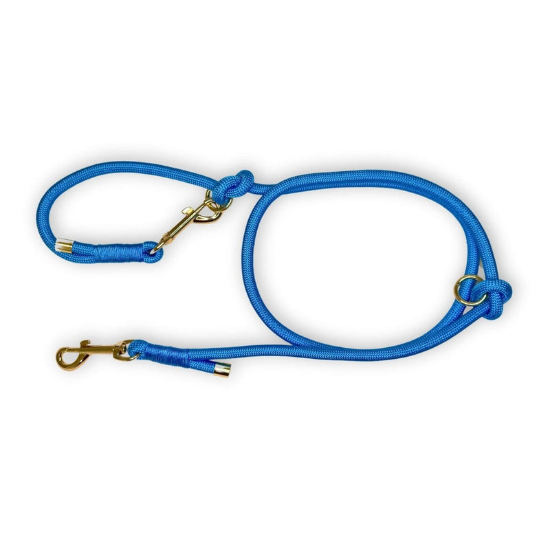 PupClub Dog 5ft Rope Lead - Blue
