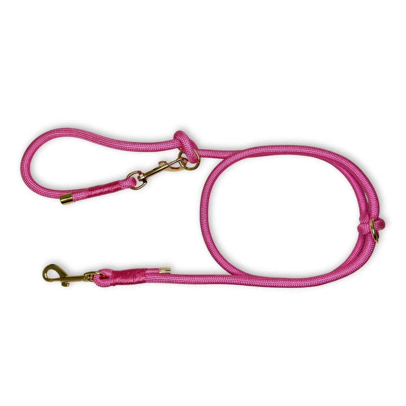 PupClub Dog 5ft Rope Lead - Pink