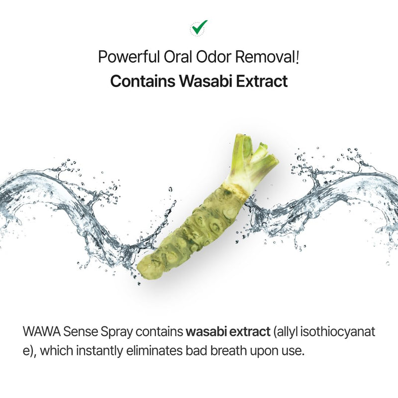 ROROBELL Wawa Sense Spray Oral Care – Fights Bad Breath (1/3 Fl Oz)