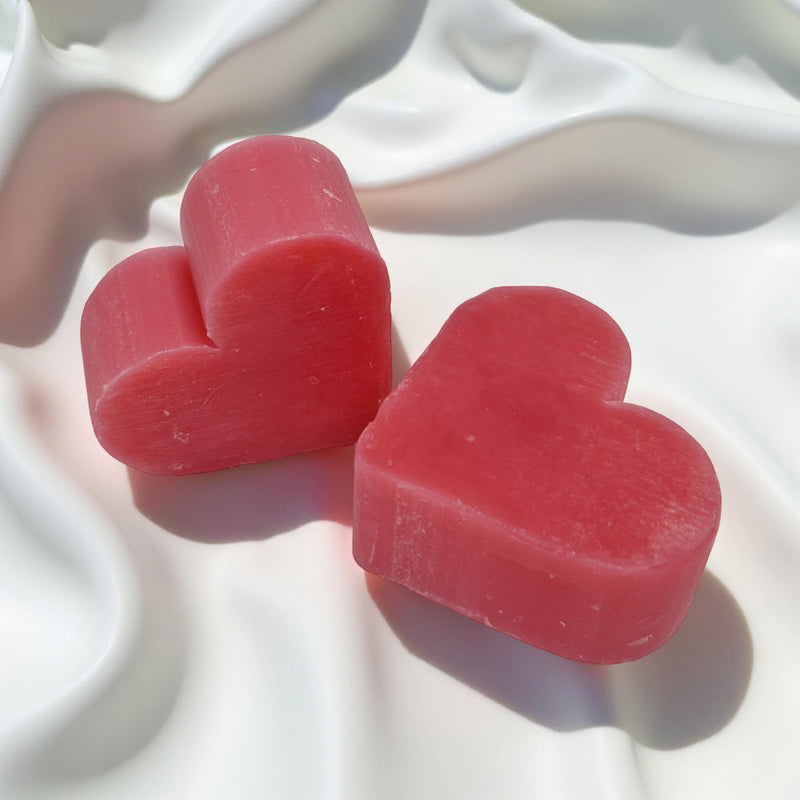 Wild Rose Soap Hearts