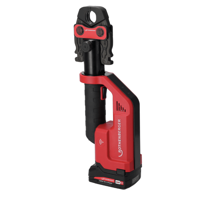 Rothenberger Romax Compact III Press Jaw Set with Jaws, Battery, Charger and Case