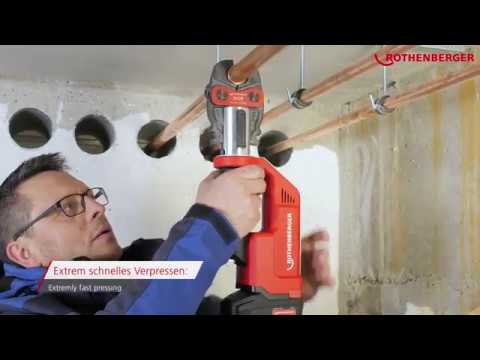 Rothenberger Romax Compact TT (Twin Turbo) - 15, 22 & 28mm Jaws M Profile - 100002124 - Romax TT With Jaws