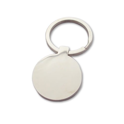 Engraved Stainless Steel Keyring – Custom Photo Keepsake With Double Sided Engraving
