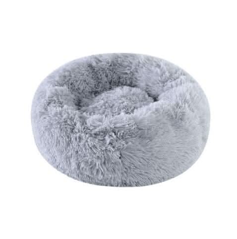 50cm Grey Plush Pet Bed