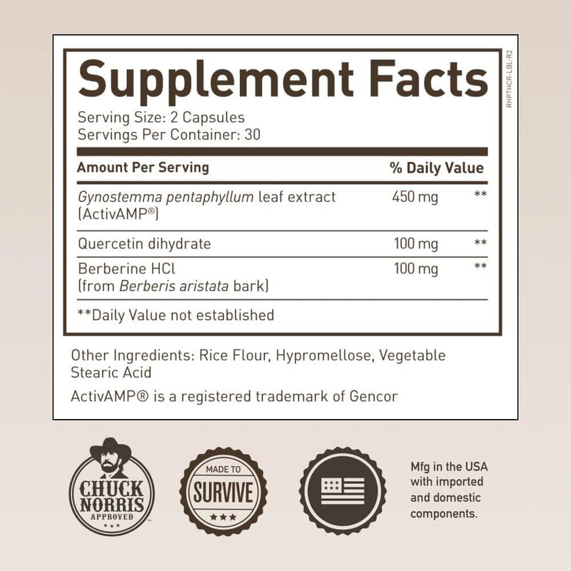 ROUNDHOUSE PROVISION Three Hit Combo – Fat Burner, Energy & Wellness (60 Capsules)