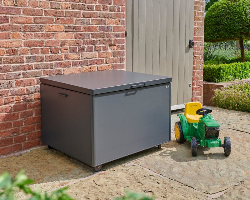 Royce Medium Anthracite Outdoor Storage Box