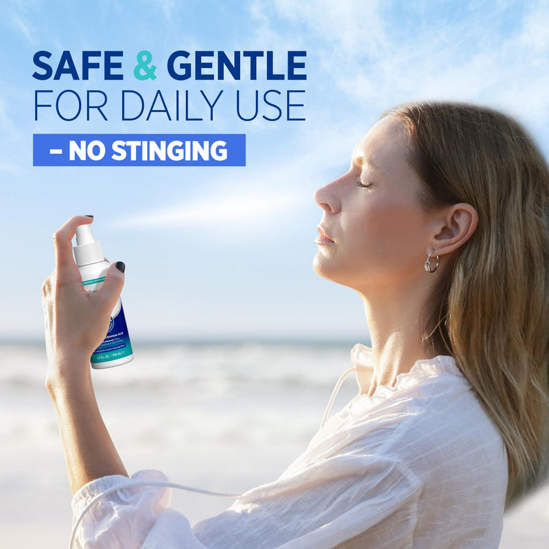 RoyceDerm Stye Eye Spray – Gentle HOCl Eyelid Cleaner with 30 Dry Wipes | No-Rinse Daily Eye Care (3.4 fl oz)