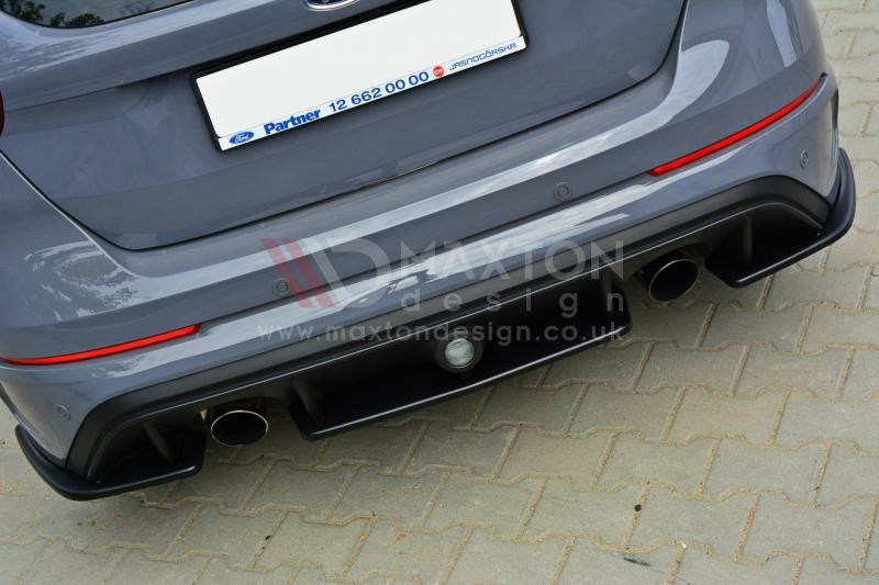 Maxton Design - CENTRAL REAR SPLITTER FORD FOCUS MK3 RS