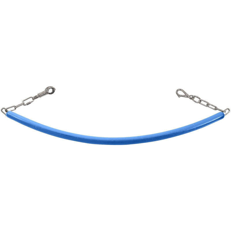 Rubber Stall Chain with Clips Blue