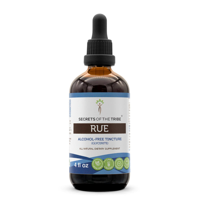 Rue Alcohol-Free Liquid Extract (Ruta graveolens) - 4 FL OZ | Secrets of the Tribe