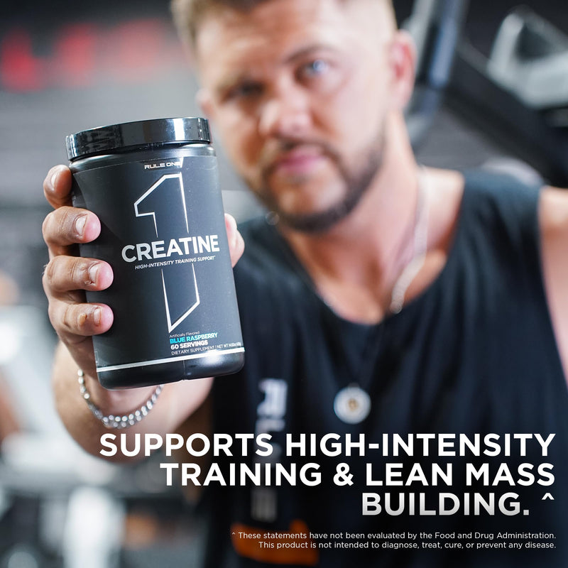 Rule 1 Creatine Powder – Micronized Creatine Monohydrate (130 Servings, Unflavored)