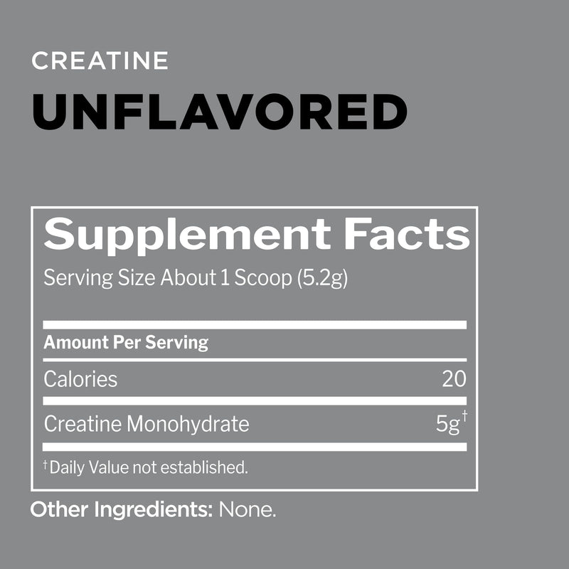 Rule 1 Creatine Powder – Micronized Creatine Monohydrate (130 Servings, Unflavored)