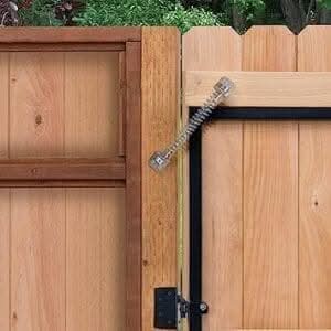 8" Zinc Plated Galvanised Gate Spring Garden Gate Latch Lock