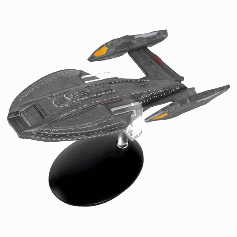 #02 U.S.S. Zheng He NCC-86505 (Inquiry-class, Short Nacelles) Model Diecast Ship Picard (Eaglemoss / Star Trek)
