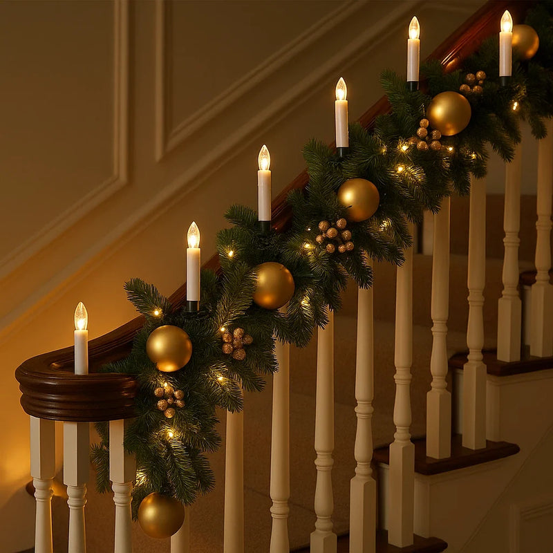 50 pack of Christmas Candle String Lights