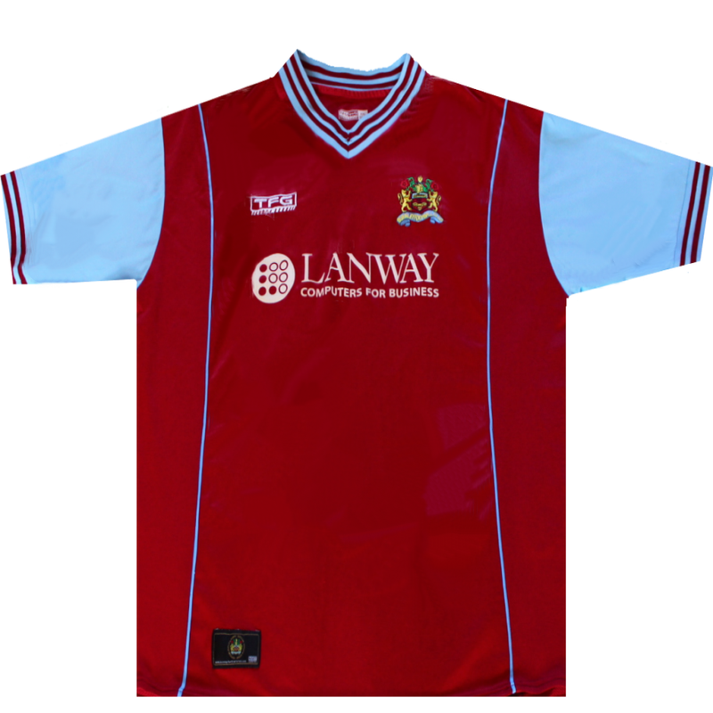 Burnley 2003-2004 Home Shirt (Excellent) XL