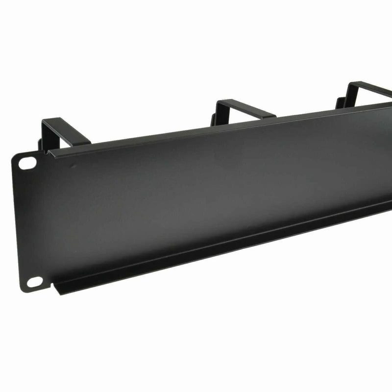 Cable Management Bar 2U Data Cabinet 19 Inch With 4 Metal Rings - Used