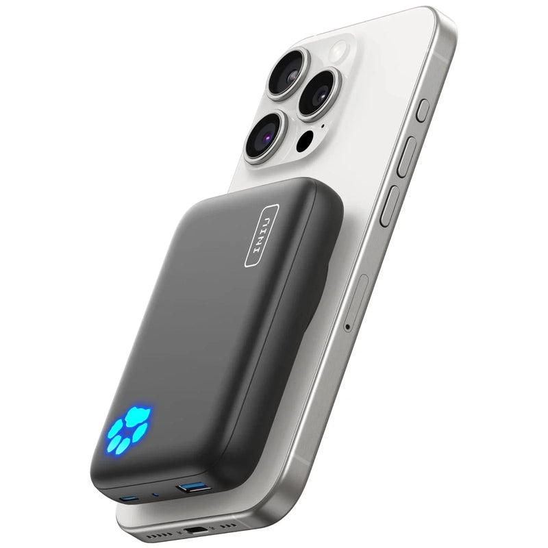 INIU 10000 mAh MagSafe Magnetic Wireless Power Bank Fast Charger iPhone New