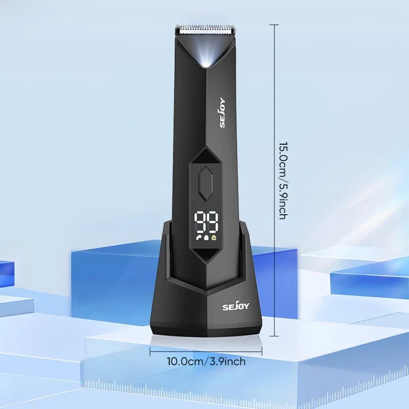 SEJOY Cordless Body Hair Trimmer – Electric Beard & Groin Shaver For Men UK