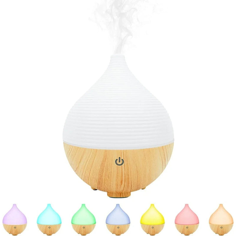 Essential Oil Diffuser Cool Mist Humidifier 3 Mode Aromatherapy Small VVFLED