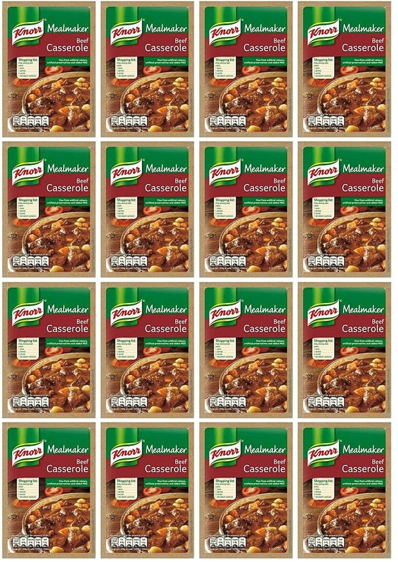 16 x Knorr Mealmaker Beef Casserole 48G