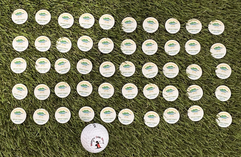 Personalised Golf Ball Markers for Groups & Society Events