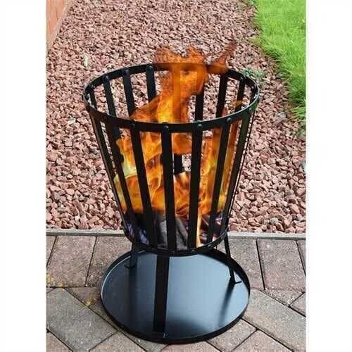 Redwood Steel Patio Fire Basket Brazier