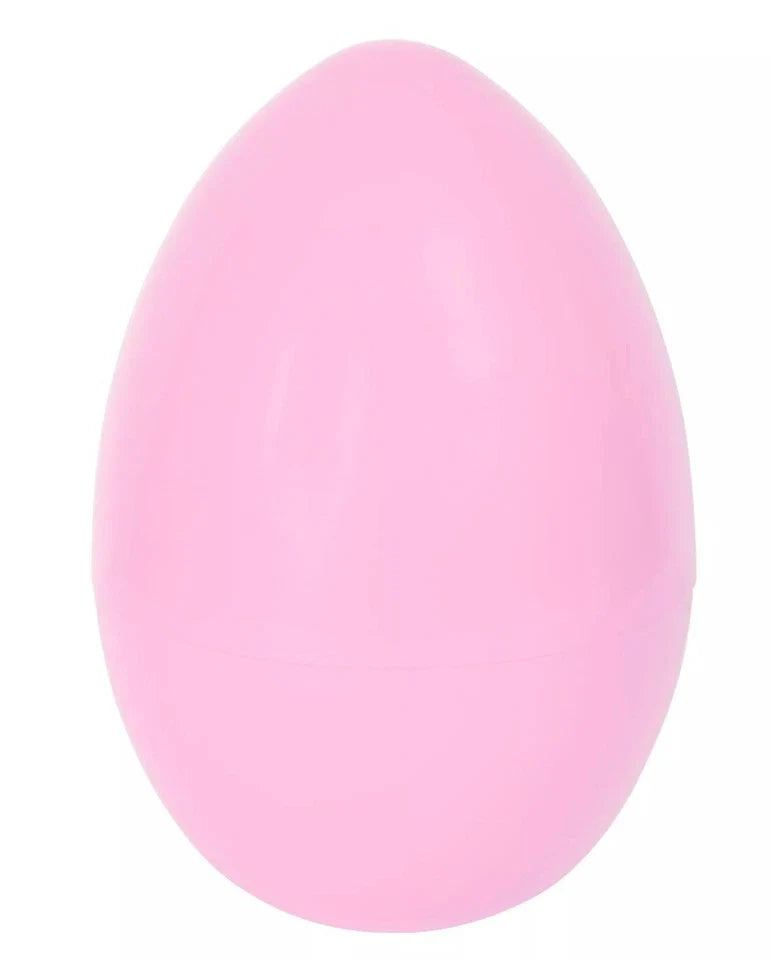 Giant Fillable Plastic Easter Egg Baby Pink  14 Inch