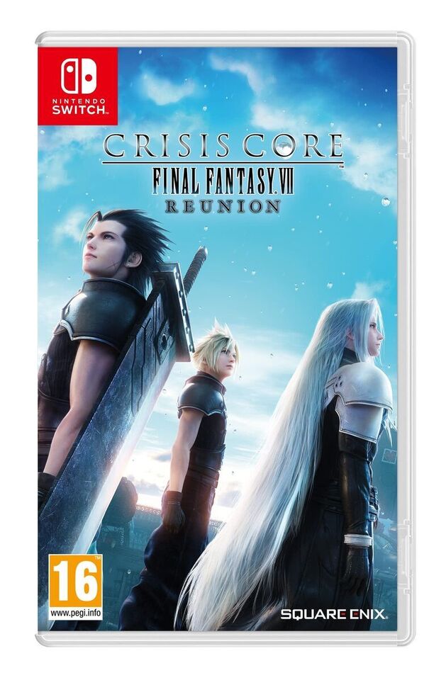 Nintendo Switch Crisis Core Finally Fantasy VII Reunion Game