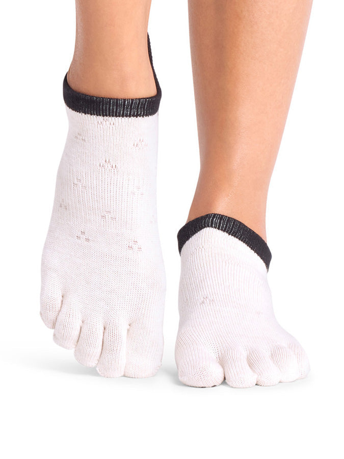 ToeSox Low Rise Full Toe Grip Socks