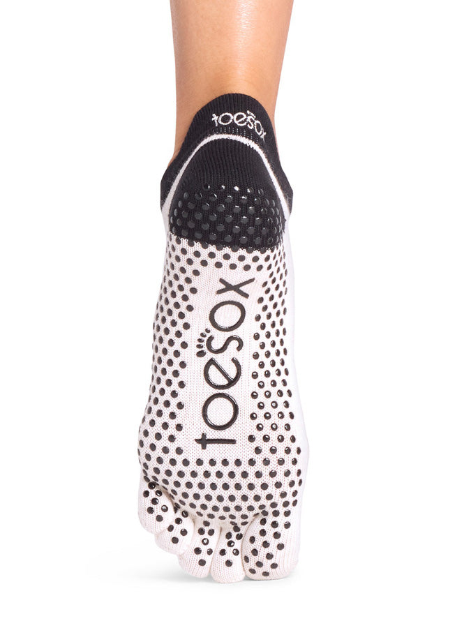 ToeSox Low Rise Full Toe Grip Socks