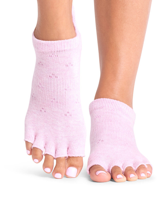 ToeSox Low Rise Half Toe Grip Socks