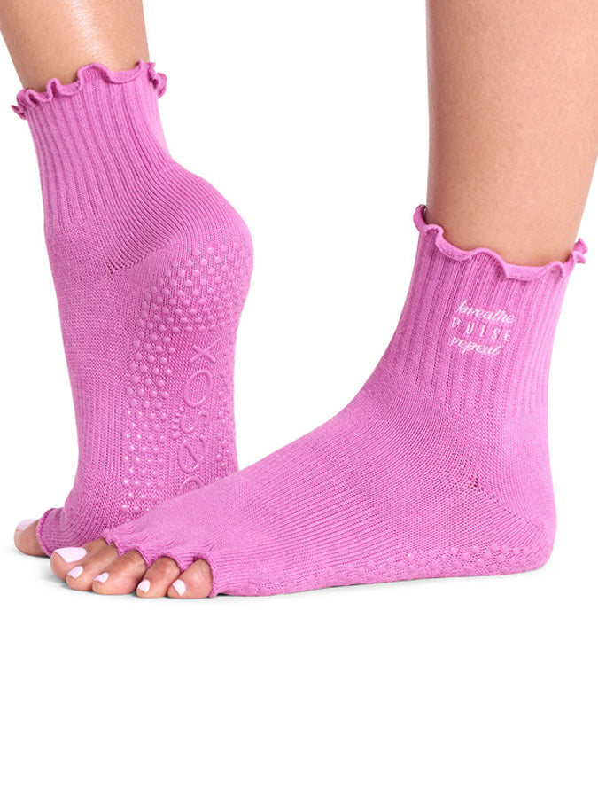 ToeSox Melody Half Toe Grip Socks