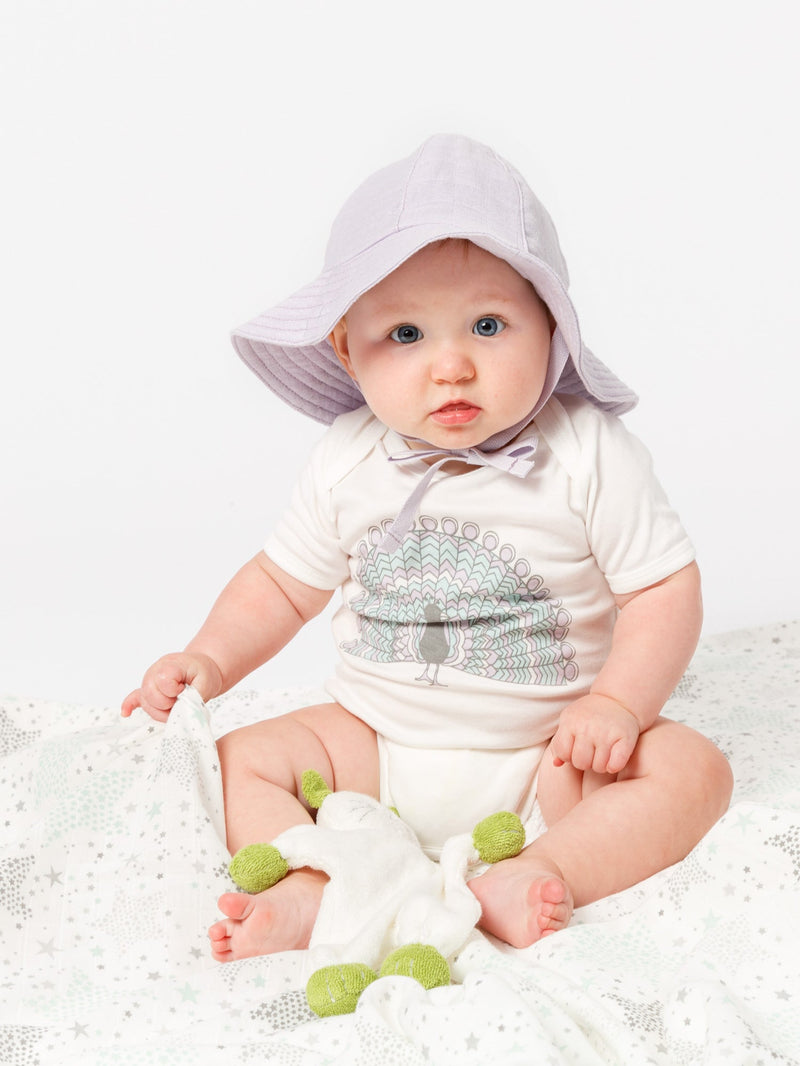 Peacock Short-sleeves Bodysuits