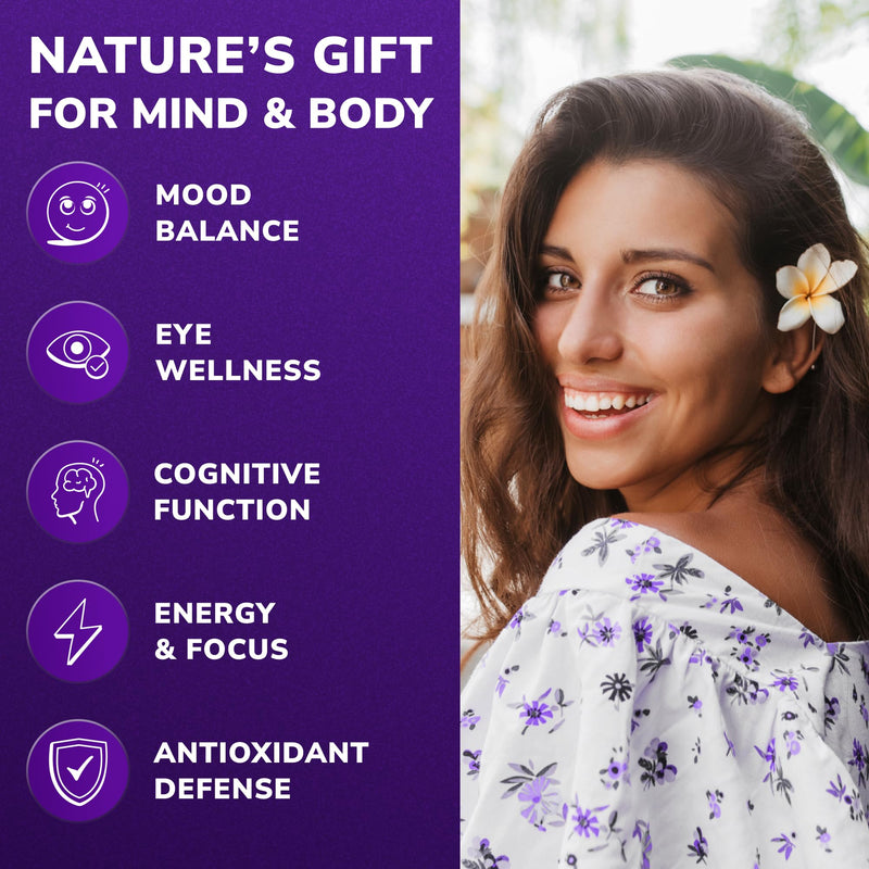 Saffron Extract Capsules 88.5 mg – Mood, Focus & Eye Health | Made in USA (120 Capsules)
