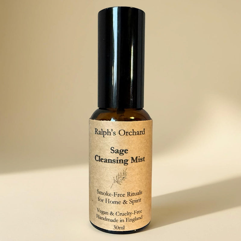Sage Cleansing Mist - Natural Smoke-Free Room Spray (30ml)