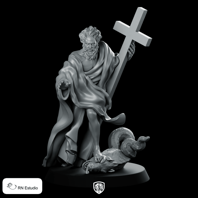 Saint Philippus Miniature Cleric Paladin Divine Hero