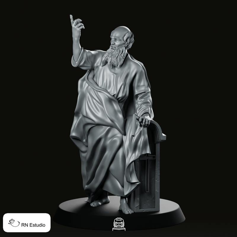 Saint Thomas Renan Miniature Holy Preacher Cleric