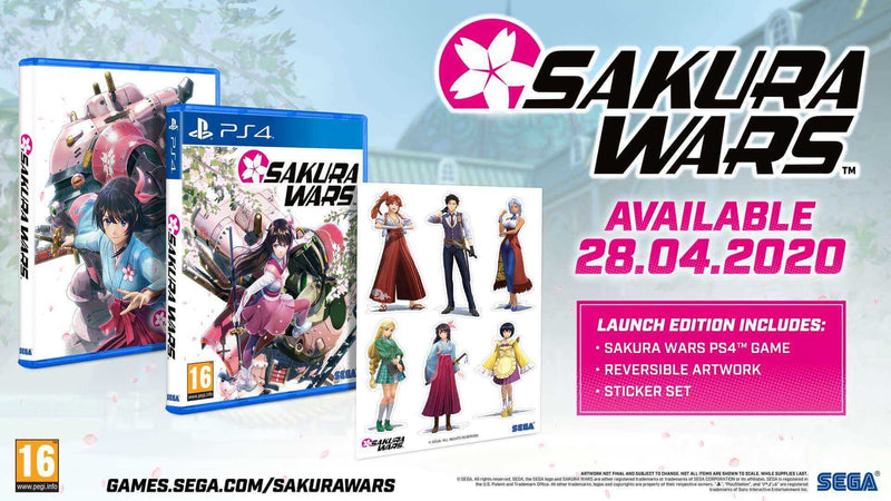 Sakura Wars Launch Edition PS4