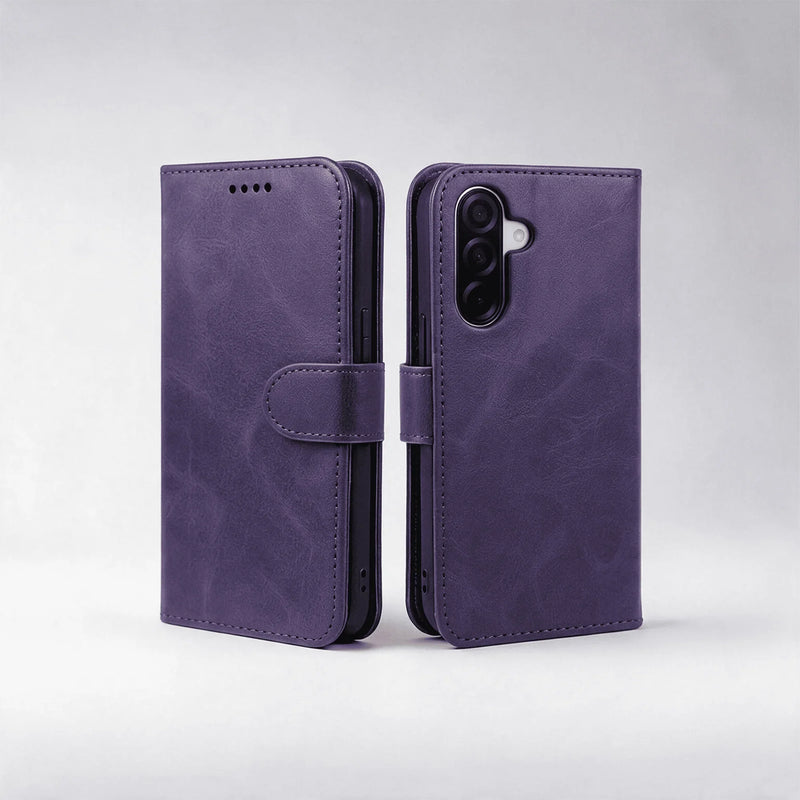 Samsung Galaxy A17 5G Book Flip Case Leather Wallet