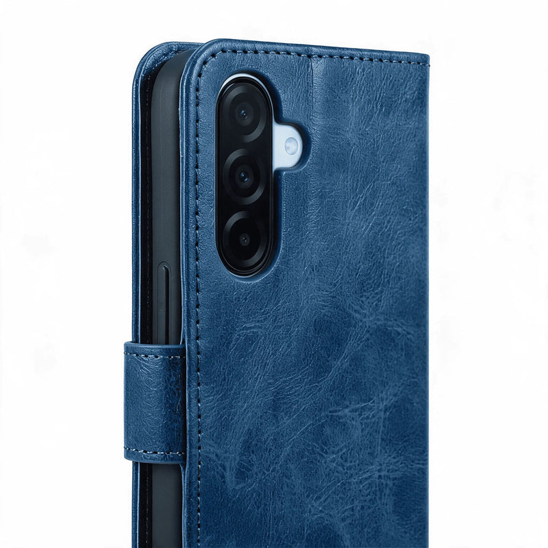 Samsung Galaxy S25 Series Book Flip Case Leather Wallet