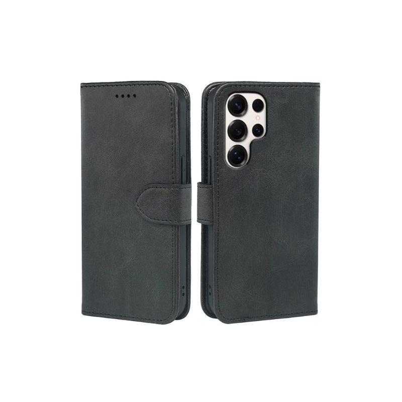 Samsung Galaxy S24 Series Book Flip Case Leather Wallet