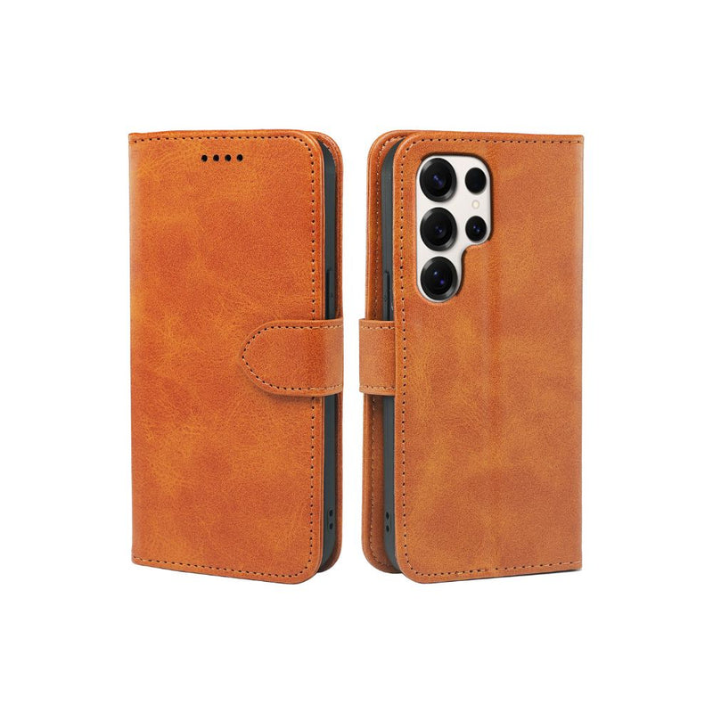 Samsung Galaxy S26 Series Book Flip Case Leather Wallet