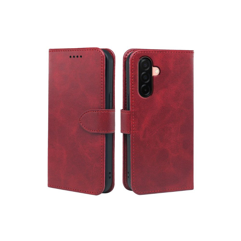 Samsung Galaxy A26 Book Flip Case Leather Wallet