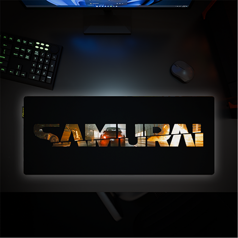 Cyberpunk® 2077 Desk Mat - Johnny Silverhand's Porsche